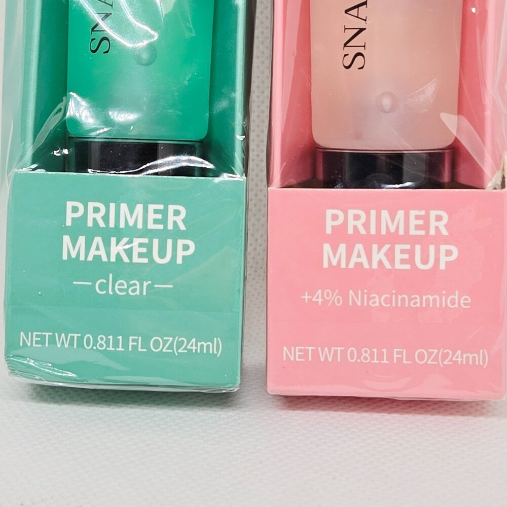 NEW SNAILGIRL PRIMER MAKEUP CLEAR & PRIMER MAKEUP + 4% NIACINAMIDE - Picture 6 of 11
